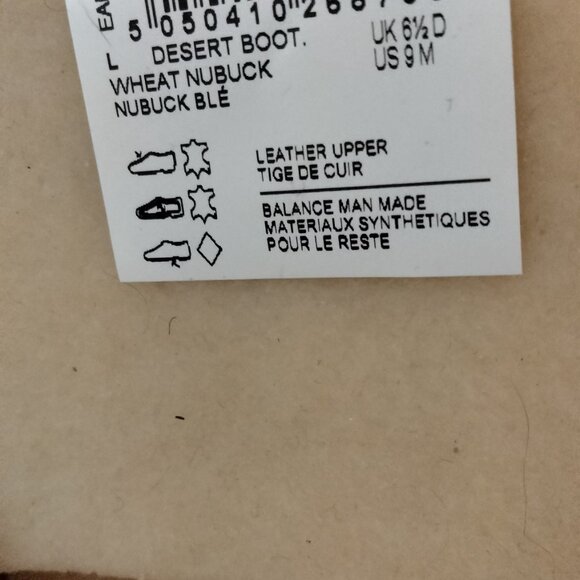 Women's original Clark's Desert Boots, size 9. - Picture 3 of 7